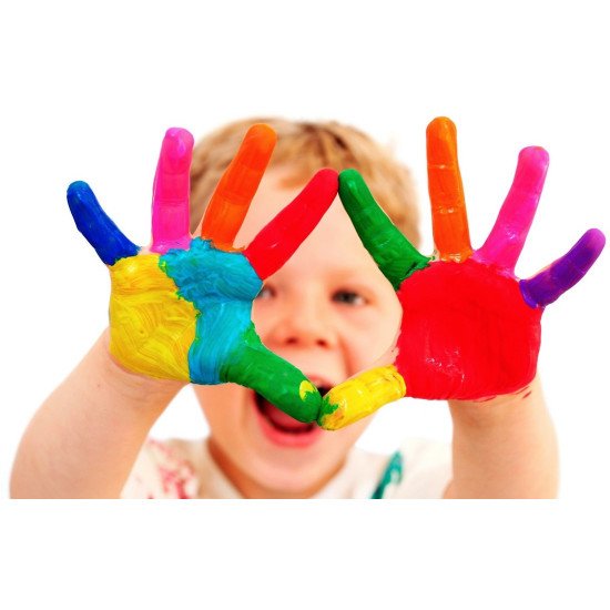 Child's Love - Colourful Hands