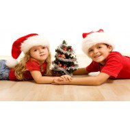 Child's Love - Christmas Boy And Girl Child's Love - Christmas Boy And Girl