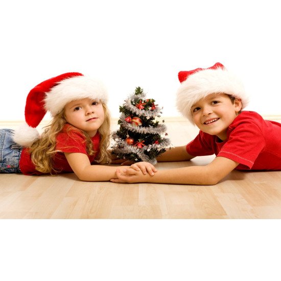 Child's Love - Christmas Boy And Girl