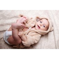 Child's Love - Cute Baby In Brown Outfit