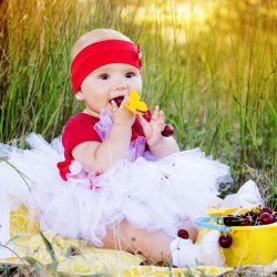 Child's Love - Cute Baby On A Picnic Child's Love - Cute Baby On A Picnic