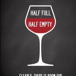 Half Full Half Empty