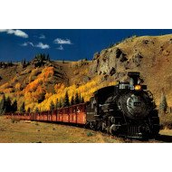 Vintage Train In Beautiful Landscape Vintage Train In Beautiful Landscape