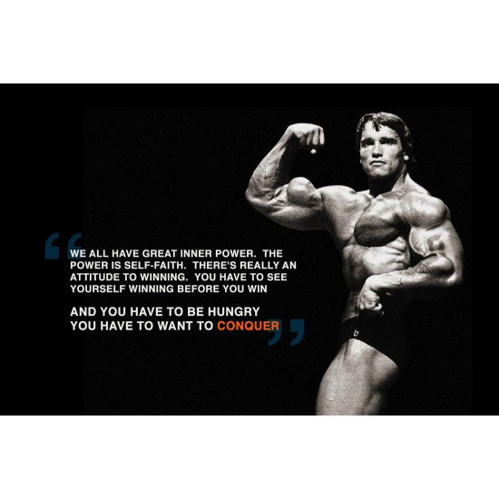 Arnold Schwarzenegger Motivational Quote