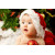 Child's Love -Christmas Baby Holding Red Ball