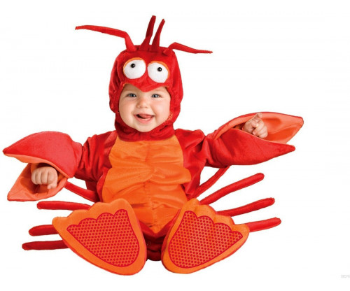 Child's Love - Cute Baby In Crab Outfit