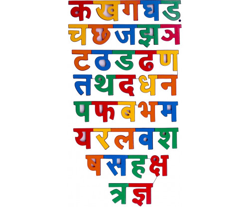 Hindi Alphabets Chart