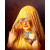 Lady In Yellow Saree