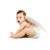 Child's Love - Cute Baby With White Wings