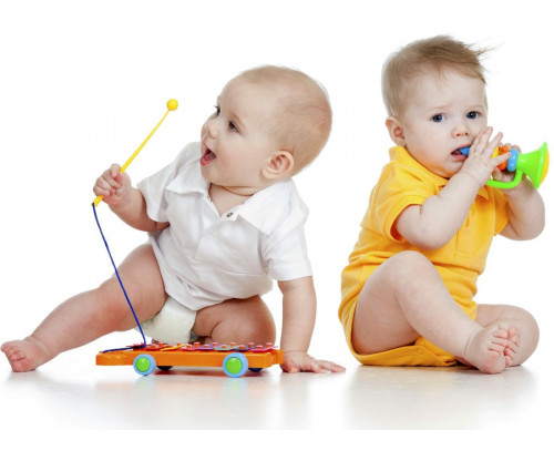 Child's Love - Cute Baby Playing With Toys