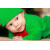 Child's Love - Cute Little Baby In A Green Get-Up