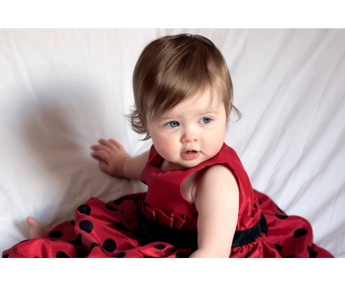 Child's Love - Red Dress Girl