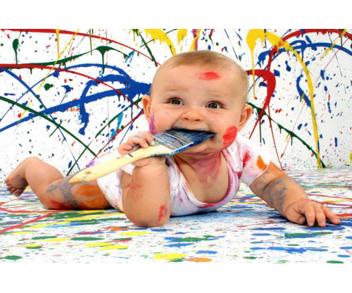 Child's Love - Baby Painter