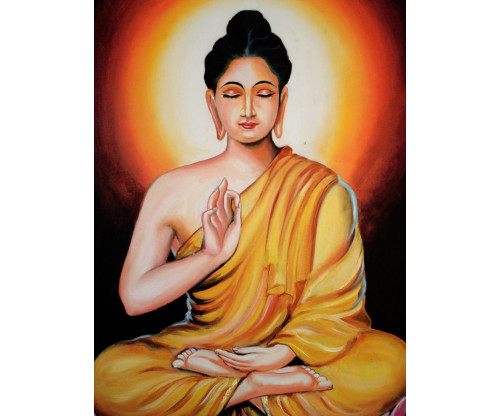Budhha Fine Art Painting 2