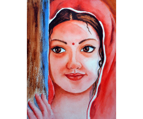 Indian Girl Fine Art