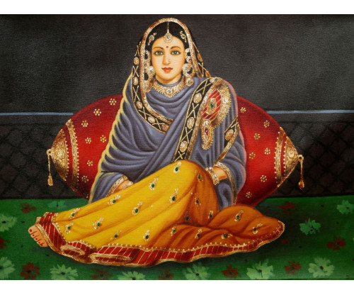 Indian Lady Fine Art
