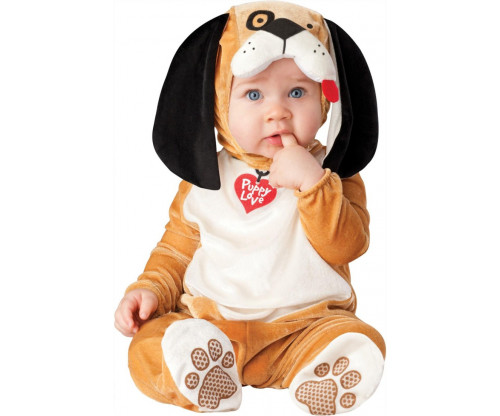 Child's Love - Baby In A Puppy Outfit
