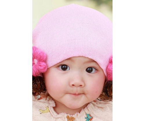 Child's Love - Cute Baby In Pink Hat