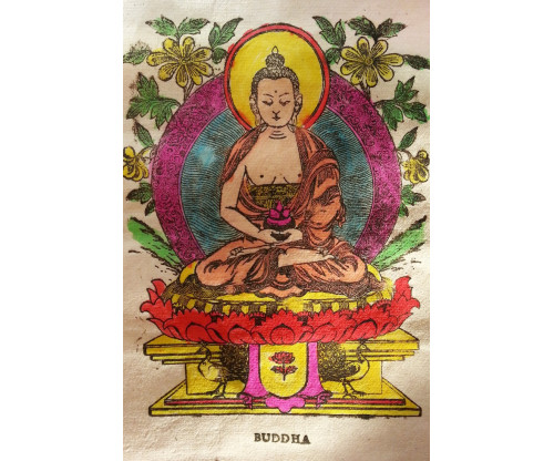 Buddha Vinatge Painting