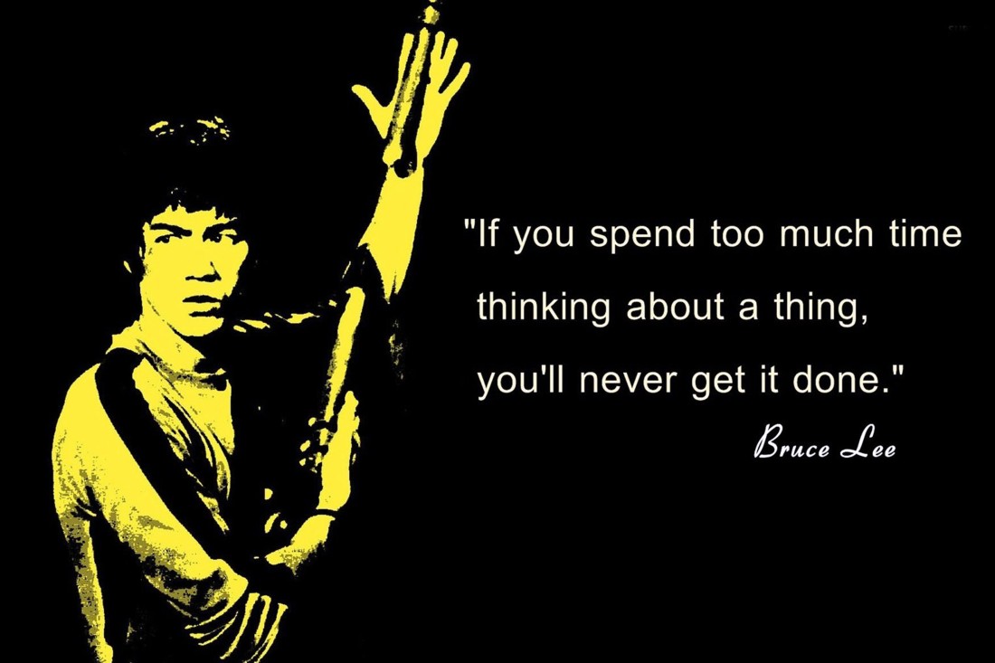 Bruce Lee Motivational Quote 5 - Personalities | OshiPrint.in