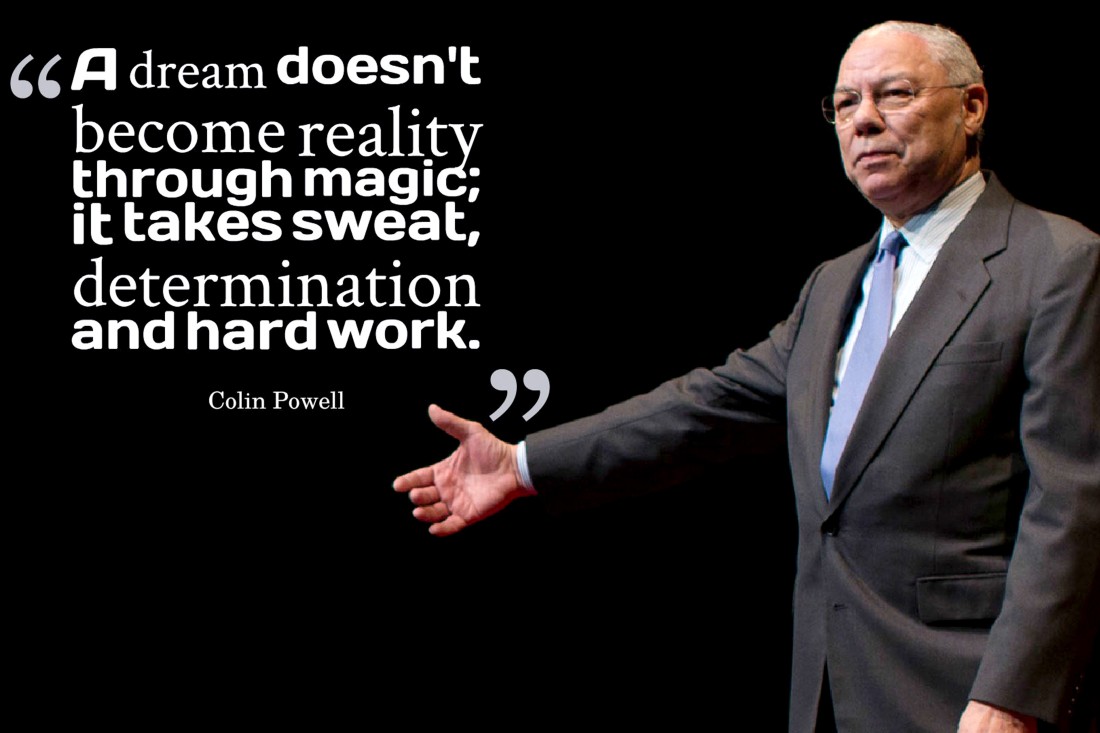 Colin Powell Motivation Quote - Motivational OshiPrint.in