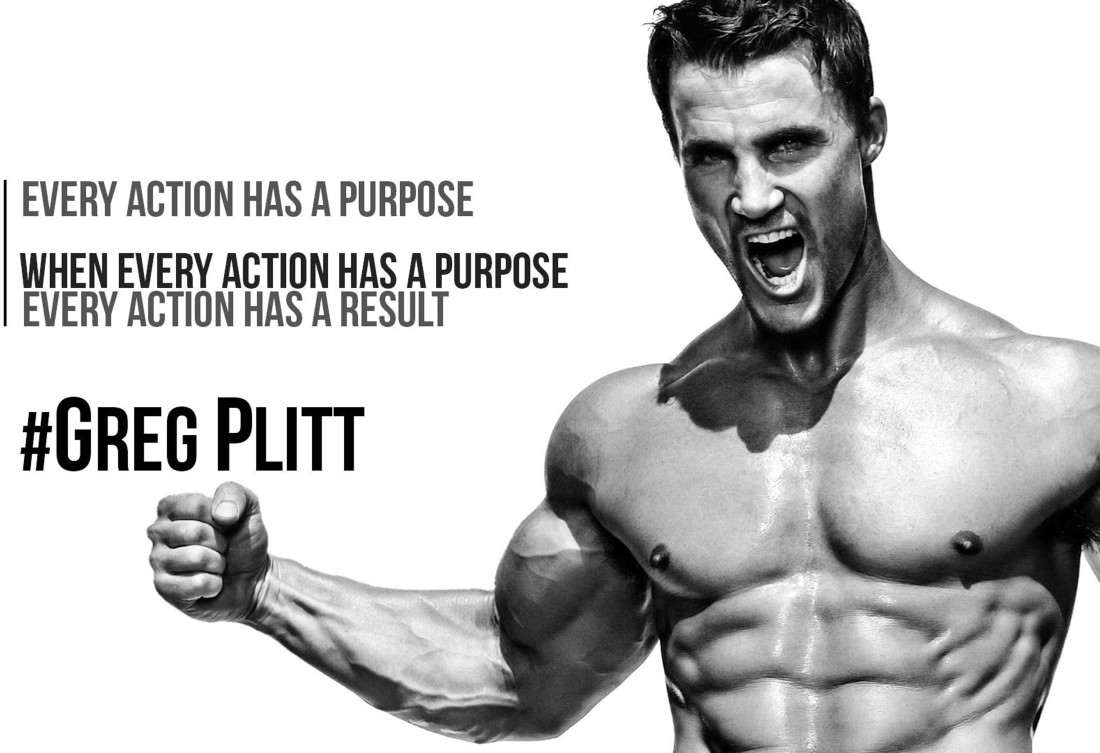 Greg Plitt Motivational Quote - Motivational | OshiPrint.in