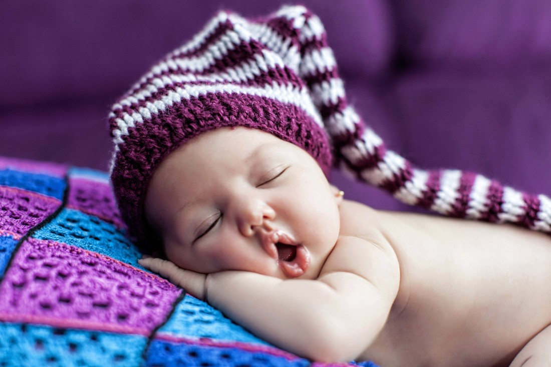 cute baby sleeping