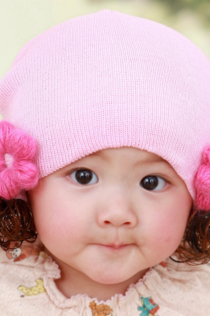 cute baby pink