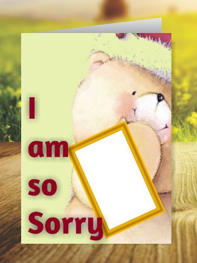 Sorry Greeting Cards ID - 3540