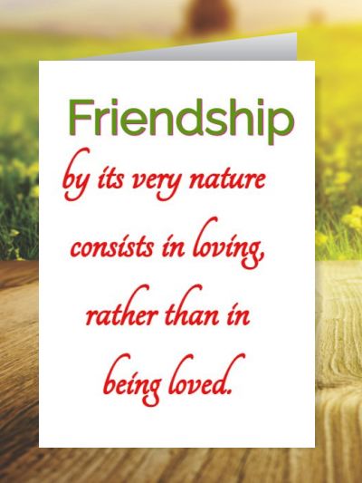 Friends Forever Greeting Cards ID - 4534