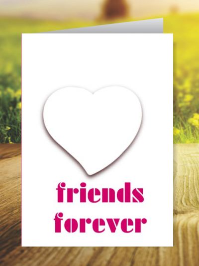 Friends Forever Greeting Cards ID - 4537