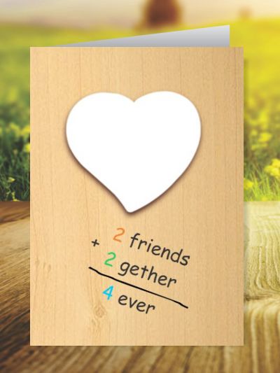 Friends Forever Greeting Cards ID - 4544