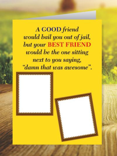 Friends Forever Greeting Cards ID - 4610