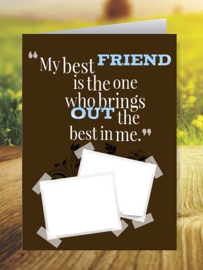 Friends Forever Greeting Cards ID - 4613
