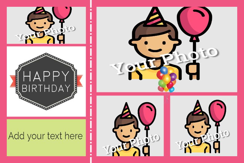 Happy Birthday Collage ID - 5317
