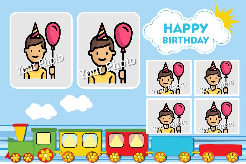 Happy Birthday Collage ID - 5319