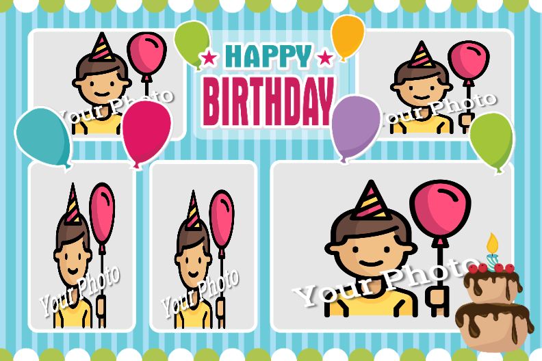 Happy Birthday Collage ID - 5324