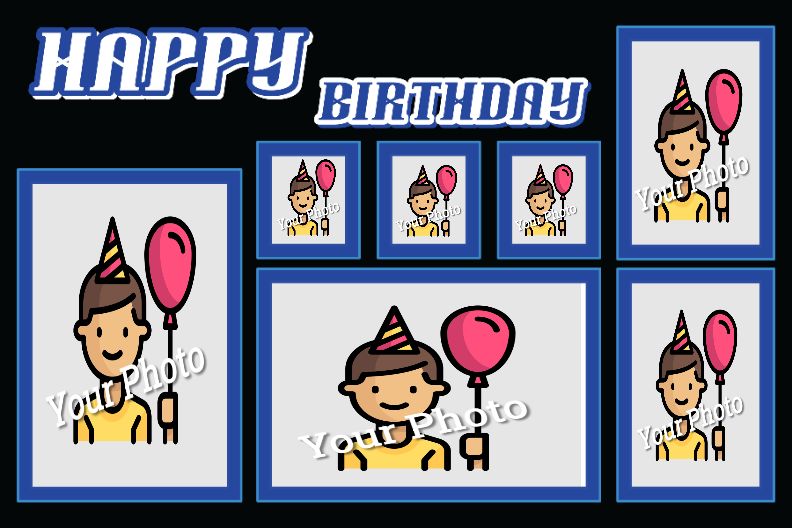 Happy Birthday Collage ID - 5326