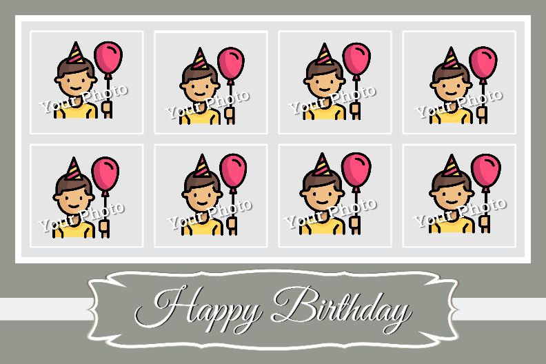 Happy Birthday Collage ID - 5332