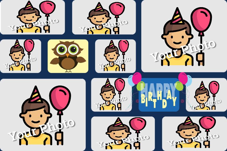 Happy Birthday Collage ID - 5333