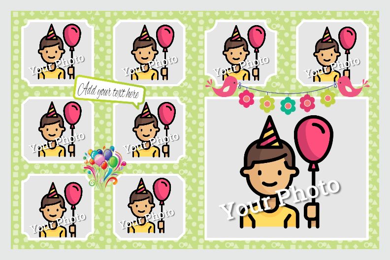 Happy Birthday Collage ID - 5341