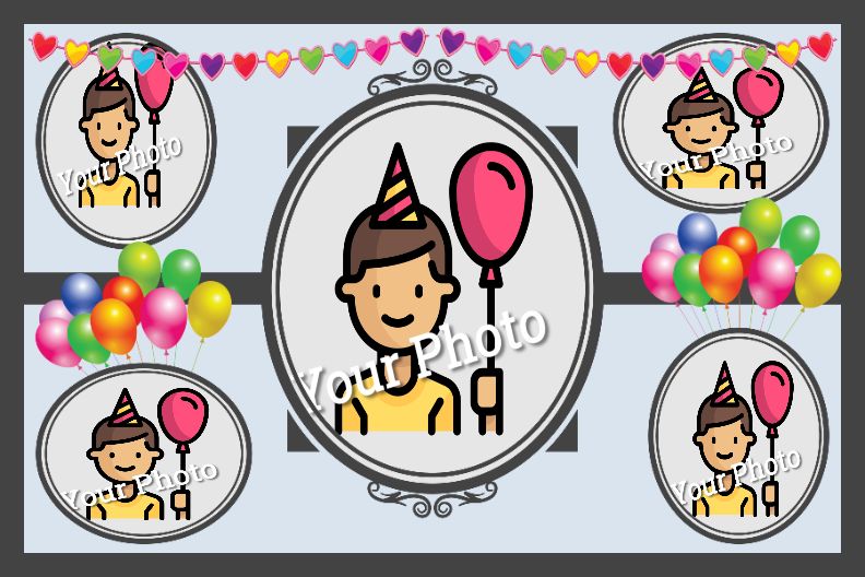Happy Birthday Collage ID - 5361
