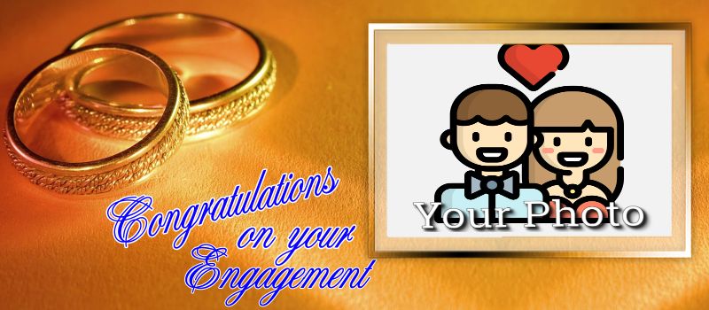 Happy Engagement - Couple Rings Gold Coffee Mug