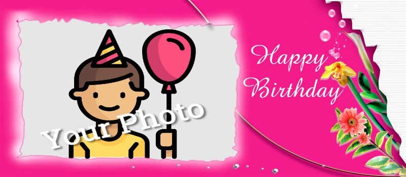 Happy Birthday - Pink Flowers Coffee Mug