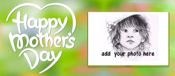 Happy Mother's Day - Heart Green Coffee Mug
